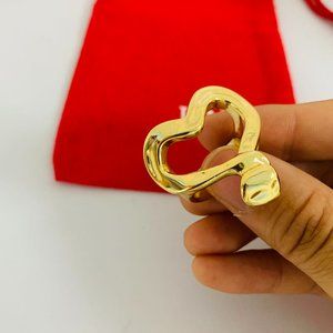 UNO de 50 NAILED HEART RING "Nailed Heart"Ring Love heart symbolizes love nail